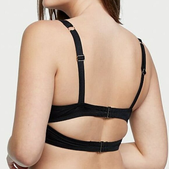 𝅺VICTORIA'S SECRET SWIM Shine Strap Wicked Bikini Top Size 32C - Picture 2 of 7